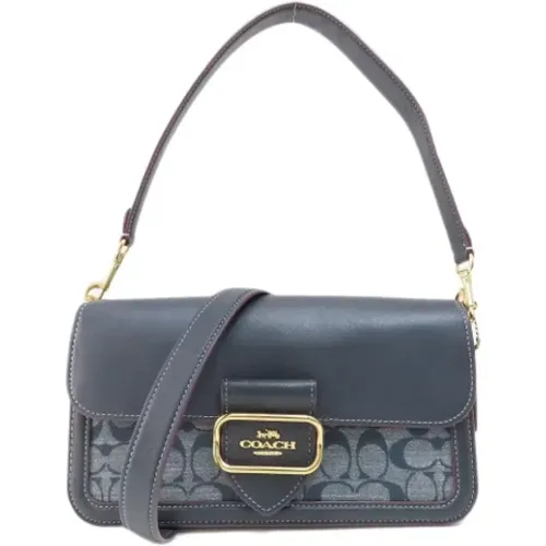 Pre-owned Stoff schultertasche , Damen, Größe: ONE Size - Coach Pre-owned - Modalova