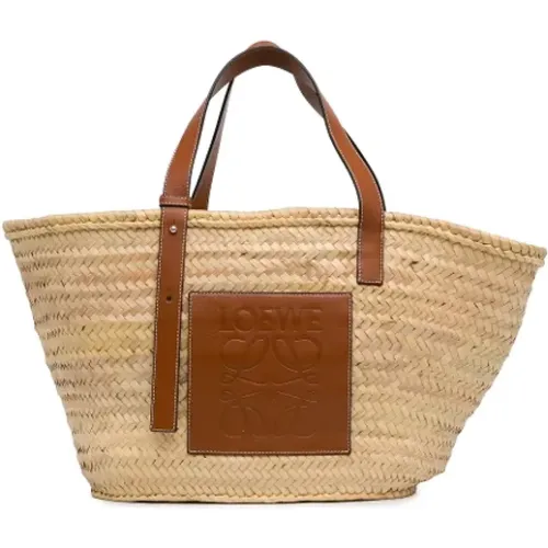 Pre-owned Raffia totes , female, Sizes: ONE SIZE - Loewe Pre-owned - Modalova