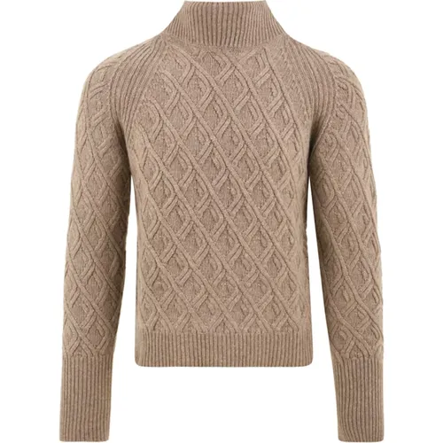 Brauner Pullover Modell L5St104L 540 , Damen, Größe: XS - Drumohr - Modalova