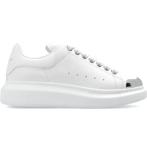 Sneakers with logo , female, Sizes: 4 UK - alexander mcqueen - Modalova