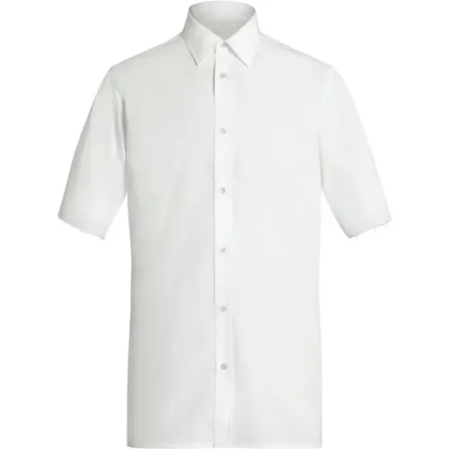 Short-Sleeved Shirt , male, Sizes: S, M - Maison Margiela - Modalova