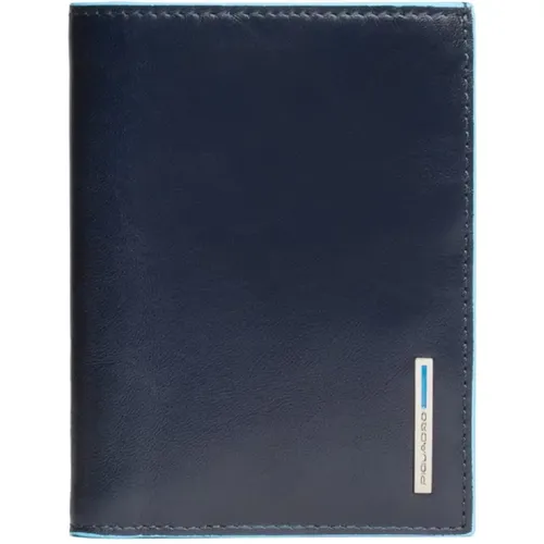 Square Vertical Wallet , male, Sizes: ONE SIZE - Piquadro - Modalova