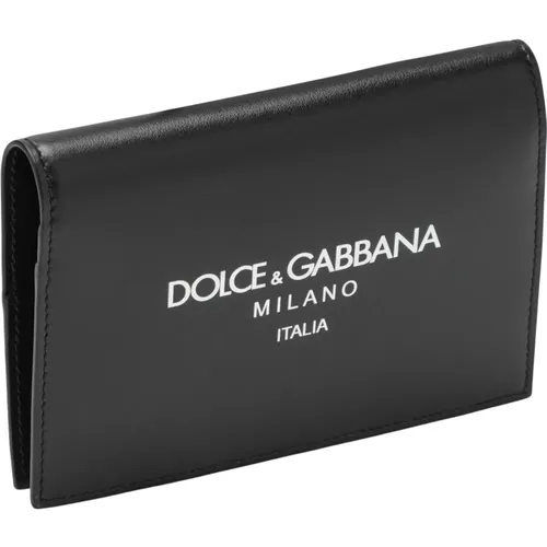 Horizontal Wallet , male, Sizes: ONE SIZE - Dolce & Gabbana - Modalova