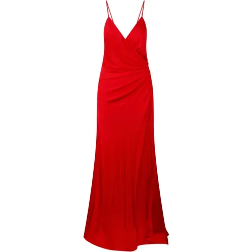 Vivara Long Dress , female, Sizes: XS, S, L, 2XS - pinko - Modalova