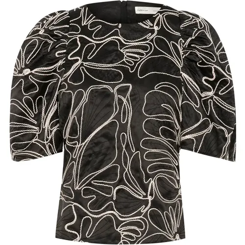 Feminine Blouse with Embroidered Details , female, Sizes: M, L, XS, S - InWear - Modalova