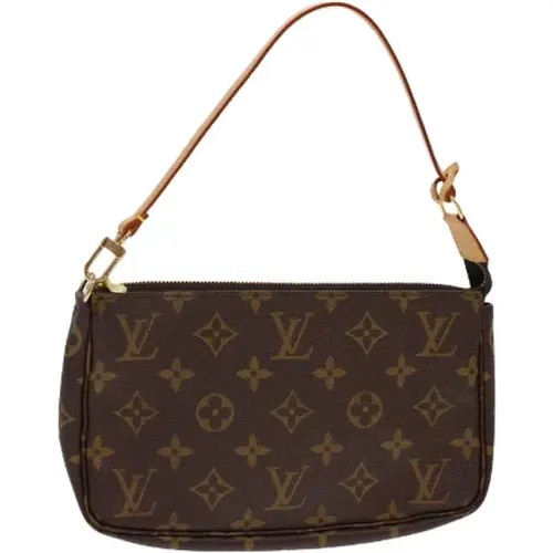 Pre-owned Canvas Louis Vuitton Shoulder Bag , female, Sizes: ONE SIZE - Louis Vuitton Vintage - Modalova