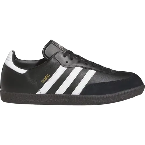 White Leather Samba Limited Edition , male, Sizes: 10 2/3 UK - Adidas - Modalova