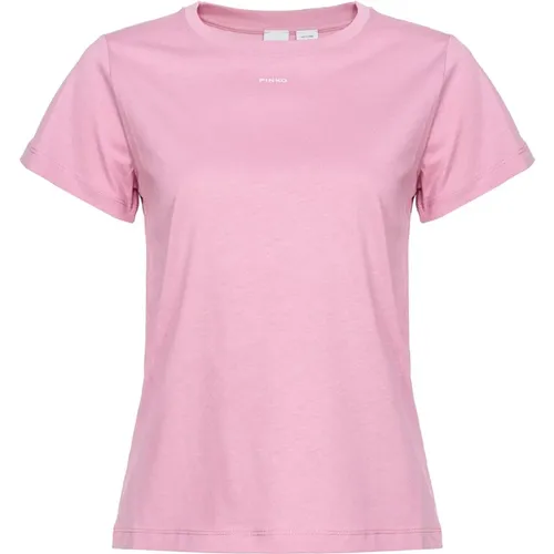 T-Shirts , Damen, Größe: M - pinko - Modalova