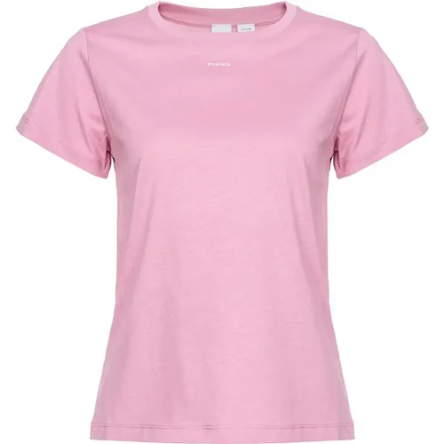 T-Shirts , female, Sizes: L, S, M - pinko - Modalova