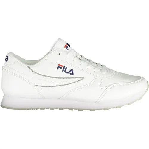 Herren Weiße Sportliche Schnürschuhe , Herren, Größe: 42 EU - Fila - Modalova