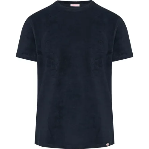 Baumwoll Slim Fit T-shirt , Herren, Größe: XL - Orlebar Brown - Modalova