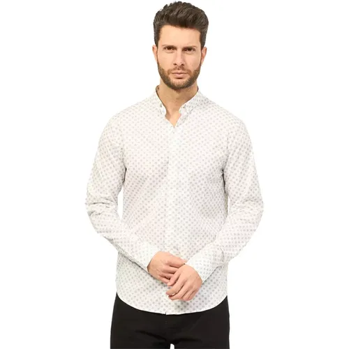 Blusen Shirts , Herren, Größe: 2XL - Armani Exchange - Modalova