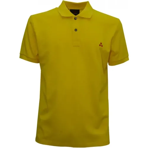 Gelbes Baumwoll-Polo-Shirt Zeno 01 - Peuterey - Modalova