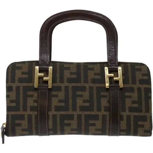 Pre-owned Canvas fendi-bags , female, Sizes: ONE SIZE - Fendi Vintage - Modalova