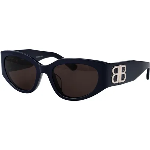 Stylish Sunglasses Bb0324Sk , female, Sizes: 55 MM - Balenciaga - Modalova