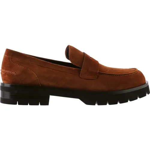 Loafers mit natürlicher Optik , Damen, Größe: 39 EU - Högl - Modalova