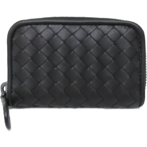 Pre-owned Leather wallets , female, Sizes: ONE SIZE - Bottega Veneta Vintage - Modalova