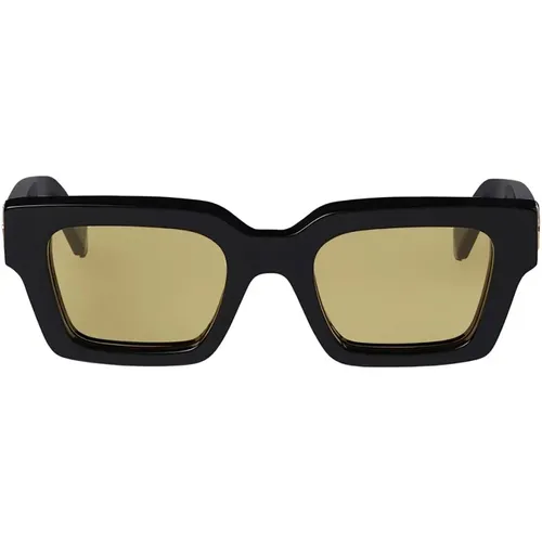 Virgil Square Sunglasses , unisex, Sizes: 50 MM - Off White - Modalova