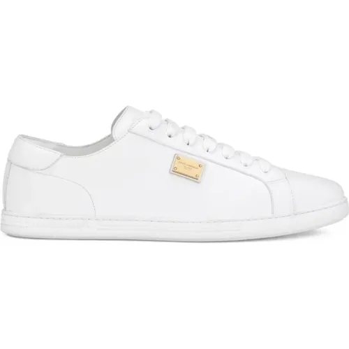 Saint Tropez Low-Top Sneakers , Herren, Größe: 43 EU - Dolce & Gabbana - Modalova