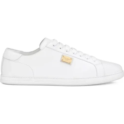Saint Tropez Low-Top Sneakers , male, Sizes: 7 1/2 UK, 7 UK - Dolce & Gabbana - Modalova
