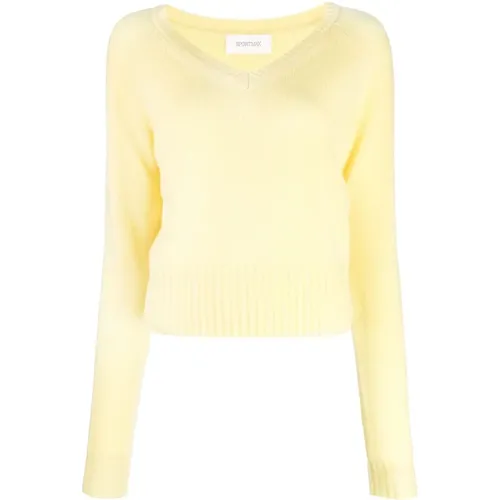 Wool Sweatshirt Elevate Style , female, Sizes: XS - SPORTMAX - Modalova