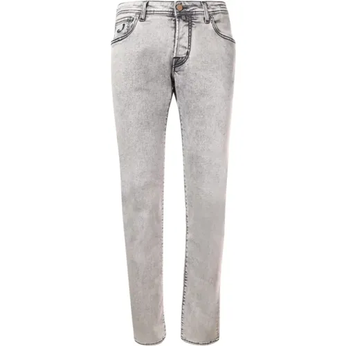 Jacob Cohen Jeans Grey , male, Sizes: W33, W37, W34, W32, W35, W31, W36 - Jacob Cohën - Modalova