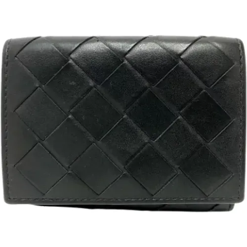 Pre-owned Leather wallets , female, Sizes: ONE SIZE - Bottega Veneta Vintage - Modalova