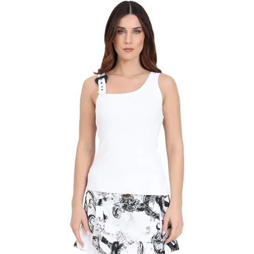 Ärmelloses Top , Damen, Größe: XS - Versace Jeans Couture - Modalova