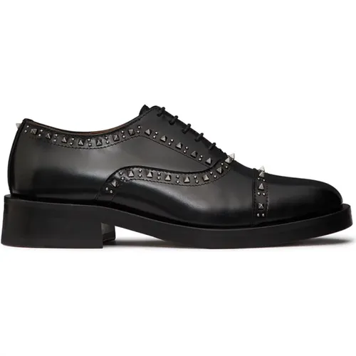 Classic Oxford Shoes for Men , female, Sizes: 7 UK, 5 1/2 UK, 4 1/2 UK, 8 UK, 3 UK - Valentino Garavani - Modalova