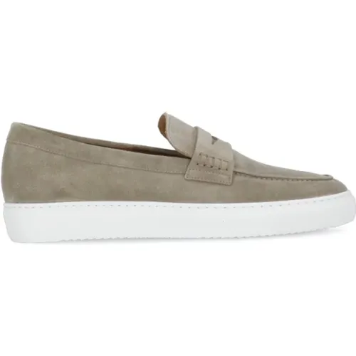 Flat shoes Grey , male, Sizes: 7 1/2 UK, 8 UK, 9 UK, 10 UK - Doucal's - Modalova
