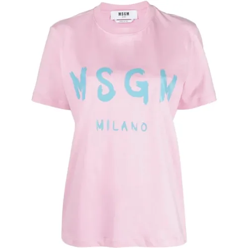 T-Shirts , female, Sizes: M - Msgm - Modalova