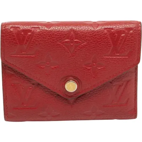 Pre-owned Leather wallets , female, Sizes: ONE SIZE - Louis Vuitton Vintage - Modalova