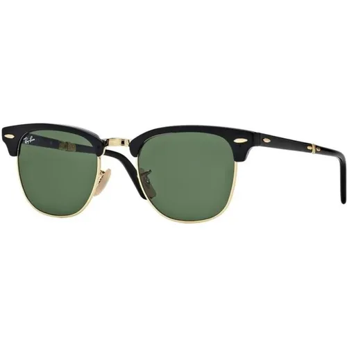 Folding Clubmaster Sunglasses , male, Sizes: 51 MM - Ray-Ban - Modalova