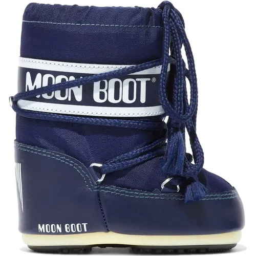 Blaue Icon Mini Stiefel Moon Boot - moon boot - Modalova