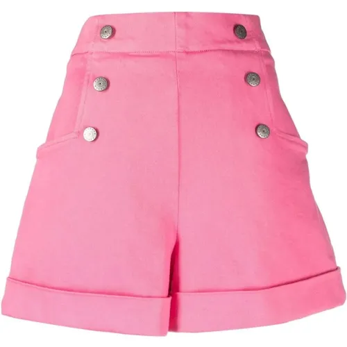 Rosa Kurze Shorts für Frauen , Damen, Größe: M - P.a.r.o.s.h. - Modalova