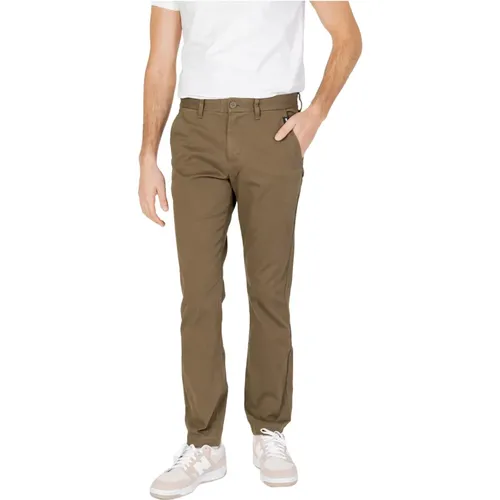 Tapered Chino Hose , Herren, Größe: W29 L32 - Tommy Jeans - Modalova