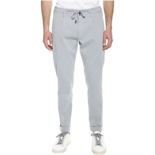 Jogger Pants with Drawstring , male, Sizes: W36, W32, W33, W34, W31 - Eleventy - Modalova