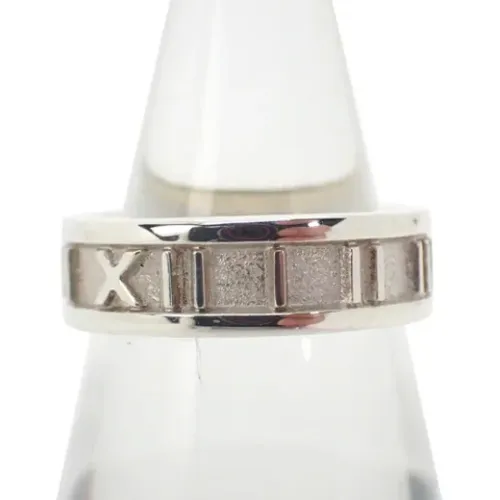 Pre-owned Silver rings , female, Sizes: ONE SIZE - Tiffany & Co. Pre-owned - Modalova