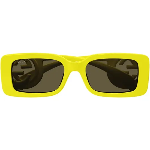 Stylische Sonnenbrille Gg1325S 007 - Gucci - Modalova