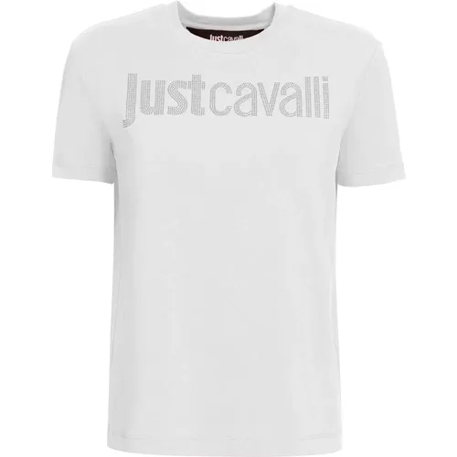 T-Shirts und Polos , Damen, Größe: L - Just Cavalli - Modalova