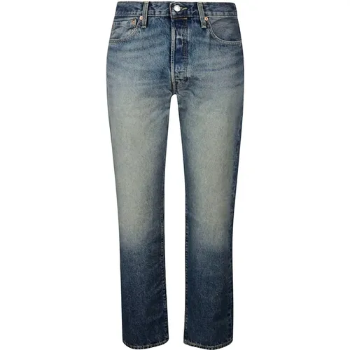 Levi's , Original Jeans, Straight Cut , male, Sizes: W29 L32, W32 L34, W33 L32, W36 L34, W34 L34 - Levis - Modalova