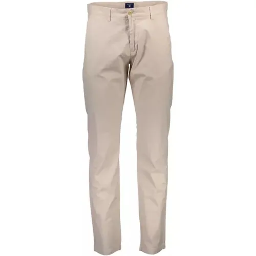 Beige Baumwoll Jeans Hose Gant - Gant - Modalova