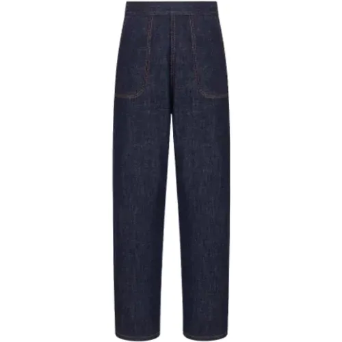Pre-owned Cotton jeans , female, Sizes: M - Dior Vintage - Modalova