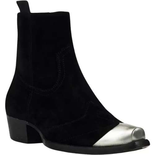 Western Boot with Toe Detail , female, Sizes: 8 UK - Represent - Modalova