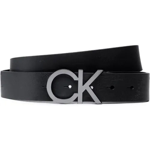 Leather Belt , male, Sizes: 115 CM - Calvin Klein - Modalova