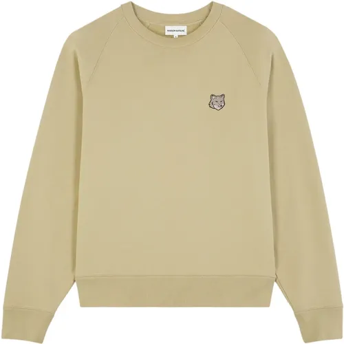 Mens Clothing Sweatshirts Ss24 , male, Sizes: S, XL, M, L - Maison Kitsuné - Modalova