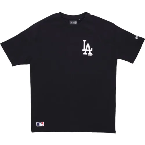 Dodgers Oversized Tee Schwarz/Weiß , Herren, Größe: XL - new era - Modalova