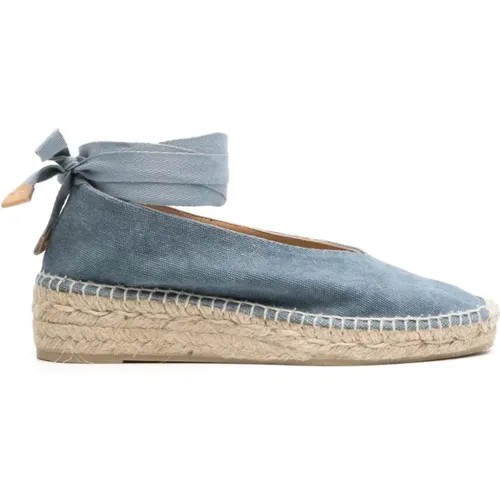 Gea Espadrilles in Denim , female, Sizes: 6 UK, 4 UK, 5 UK - Castañer - Modalova