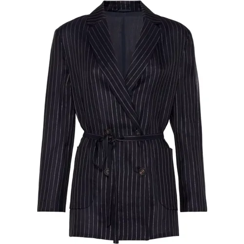 Luxury Jackets Collection , female, Sizes: 2XS - BRUNELLO CUCINELLI - Modalova