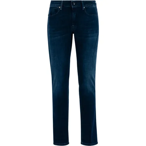 Slim Fit Denim Jeans , Herren, Größe: W35 - Re-Hash - Modalova
